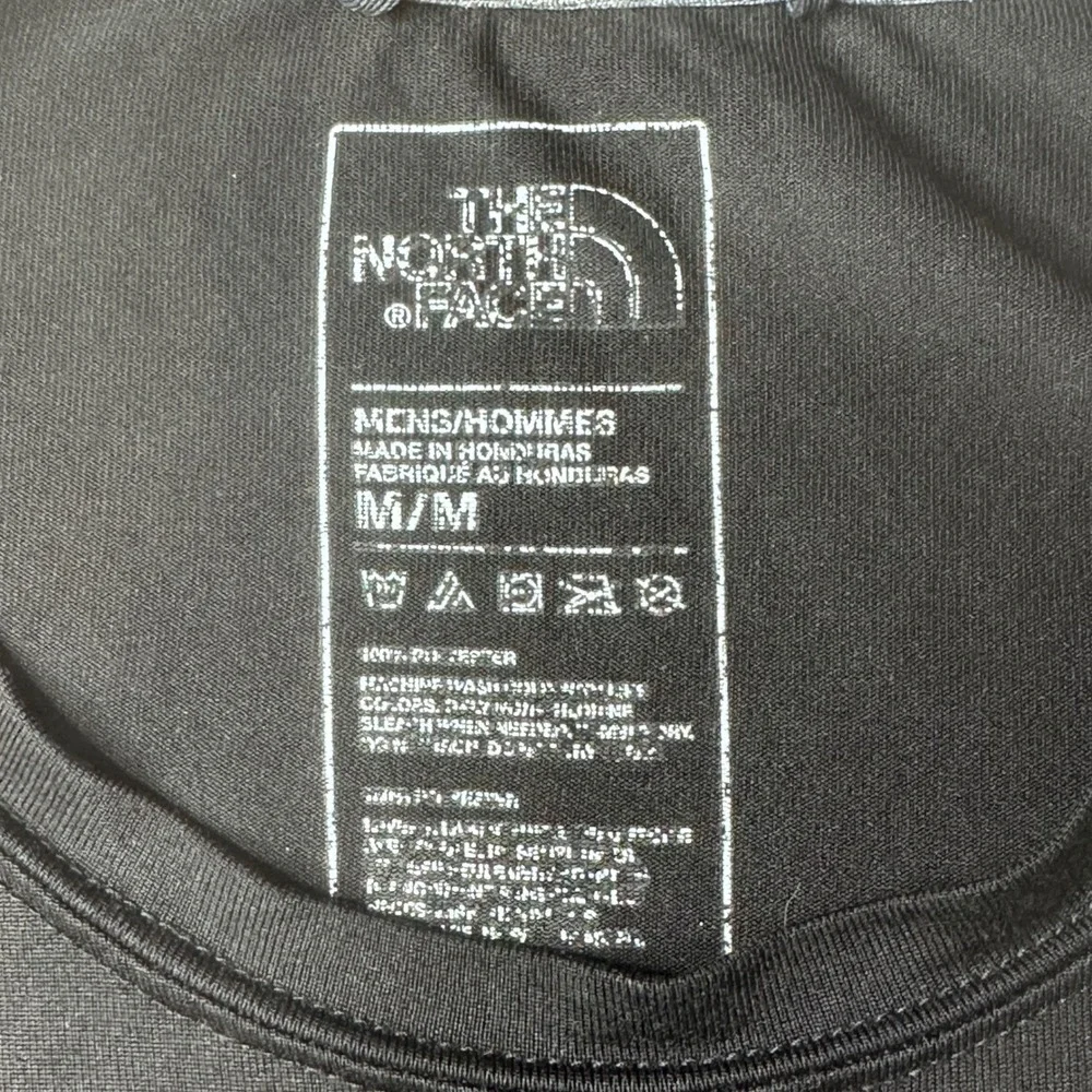 The North Face Shirt Mens M Black FlashDry Long Sleeve Performance Tee Active